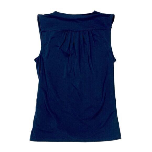 Banana Republic Crepe Wrap Tunic Womens Sz XS Classic Business Casual Comfort - Picture 5 of 13